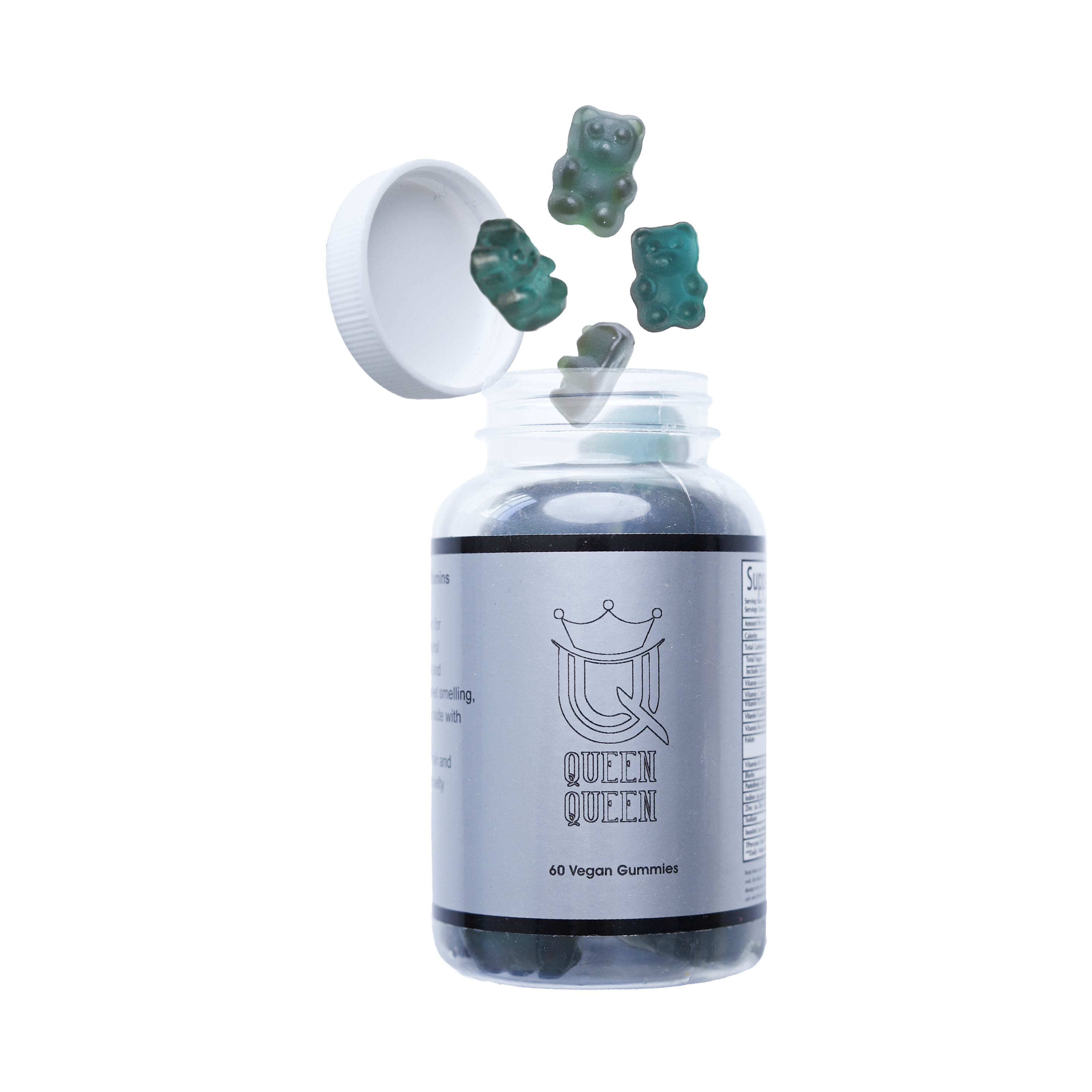 مکمل پاستیل کویین کویین QUEEN QUEEN 60 VEGAN GUMMIES